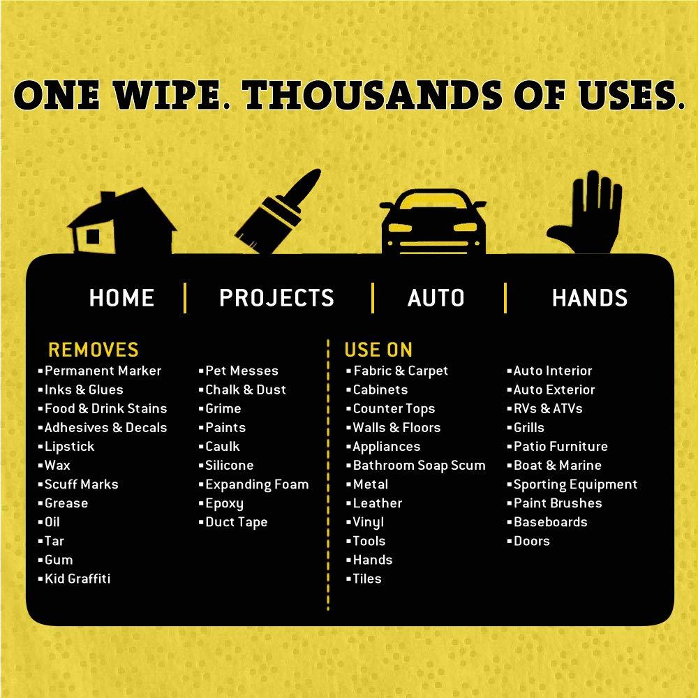 image:imageTub O Towels 15Pack Individually Wrapped Heavy Duty 10 x 12 Cleaning Wipes15 Individual 10 x 12 Wipes