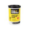image:imageTub O Towels TW90 HeavyDuty 10 x 12 Size MultiSurface Cleaning Wipes 10 x 12 wipes Per Canister Pack of 1 90 Count Total