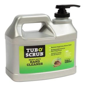 Tub O’ Scrub TS28 Heavy Duty Pumice-Free Hand Cleaner, Removes Tough Grime & Dirt Without Water, Biodegradable, 128oz (1 Gallon) Pump Jug(128 Ounce Jug with Pump)