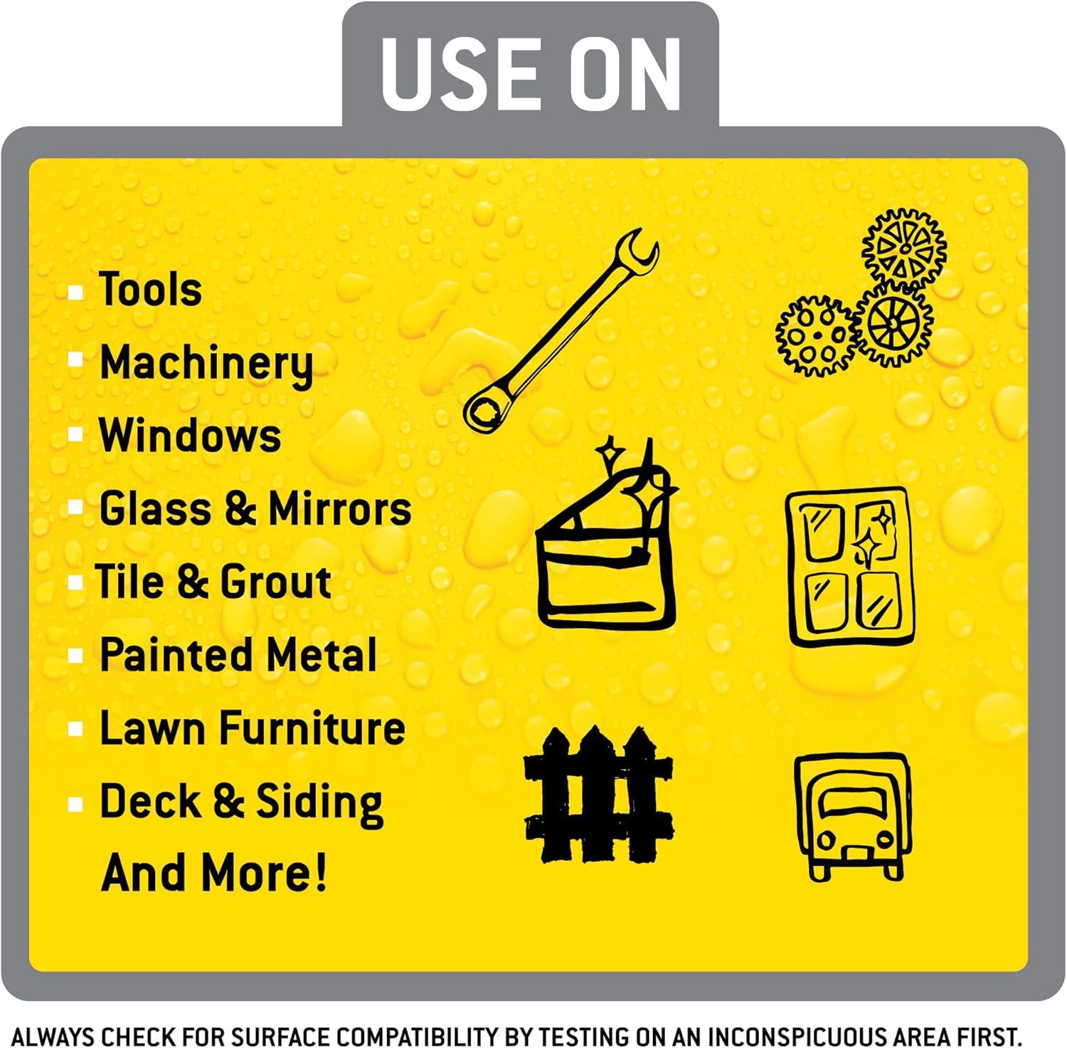 image:imageTub O Towels Heavy Duty Cleaner and Degreaser Spray Helps in Removing Oil Tar Paint Dirt Caulk Grease Grime Gunk Epoxies Industrial Strength Home amp Auto Made In USA Citrus Scent 24oz128 Fl Oz Pack of 1